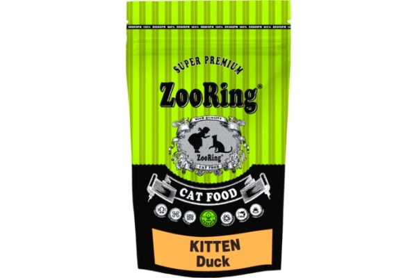 Корм для котят ZooRing утка