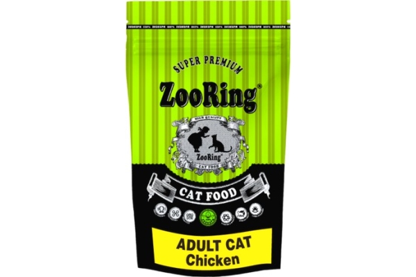 Корм для взрослых кошек ZooRing Adult Cat Chicken курица