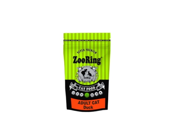 Корм для взрослых кошек ZooRing Adult Cat утка