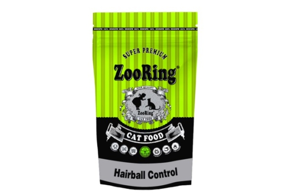 Корм для кошек ZooRing HAIRBALL CONTROL для контроля волосяных комочков