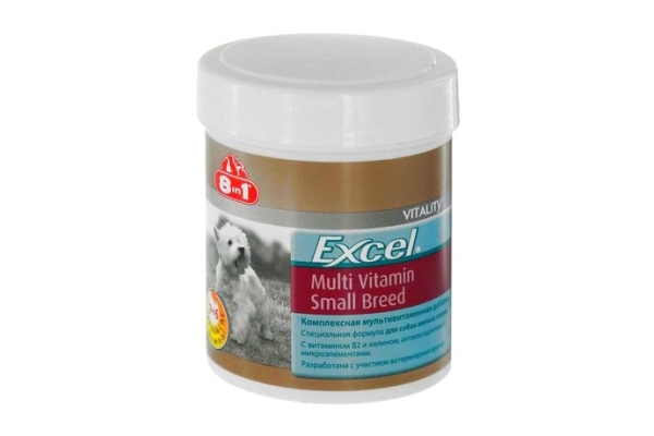 Мультивитамины для собак мелких пород Эксель 8in1