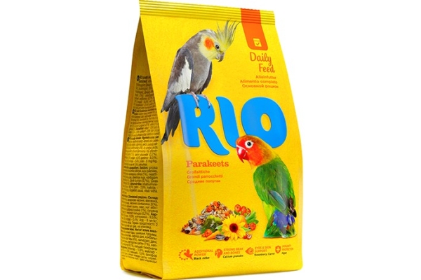 Корм для средних попугаев Rio Основной рацион