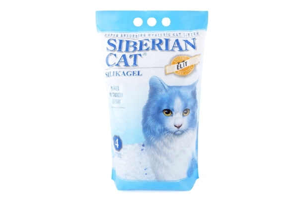 Наполнитель для кошачьего туалета силикагелевый Сибирская кошка, Элита