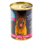 Консервированный корм для собак Натуральная формула сердце+рубец+печень