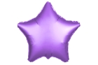 Фольгированные шары Звезда фиолетовая