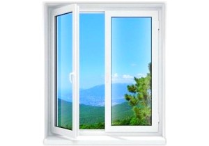Монтаж окна ПВХ WHS в дом 1400x1300