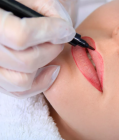 Коррекция перманентного макияжа губ